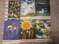 Časopis Radost - lot 22 časopisa od 1965.-1974.