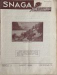 Časopis Snaga br. 3./ 1936