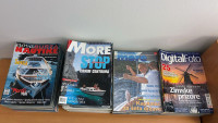 Časopisi:  MORE, OTVORENO MORE, BURZA NAUTUKE, DIGITAL FOTO, MAJSTOR
