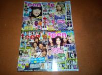 Časopisi Teen 2012. godina (sa posterima) - 4 komada