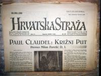 Hrvatska straža ( god.10: br.87 / 1938. ) Uskrs 1938. godine.