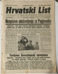 Hrvatski list 154/1942