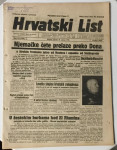 Hrvatski list 176/1942