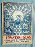 Kalendar Hrvatski glas za prostu godinu 1963. (Z102)
