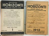 Književni horizonti godina III 1936.  1-12