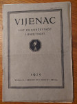 VIJENAC - list za književnost i umjetnost 1925. / Knjiga IV. = Broj 12