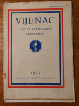 VIJENAC - list za književnost i umjetnost 1925./Knjiga V. = Broj 8-9