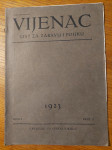 VIJENAC - list za zabavu i pouku 1923. / God. 1. = Broj 17