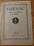 VIJENAC - list za zabavu i pouku 1924. / Knjiga III./3. = God. II.