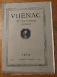 VIJENAC - list za zabavu i pouku 1924. / Knjiga III./5 = God.II.