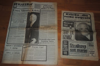 Vjesnik Večernji Miroslav Krleža smrt
