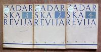 ZADARSKA REVIJA br.2 3 i 4 Zadar 1958