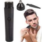 2u1 bežična baterija. trimer za dlačice u nosu i ušima USB