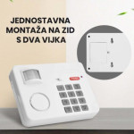 ALARM S DETEKTOROM POKRETA I TIPKOVNICOM SECURE@HOME