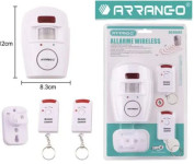 Arrango Bežični alarm s daljinskim upravljačem/ senzor pokreta