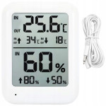 Digitalni LCD termometar higrometar magnet alarm vanjski senzor