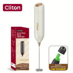 Električni aparat za pjenjenje mlijeka na baterije s pjenjačom