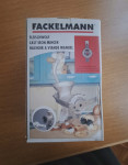 Fackelmann ručna mašina za mljevenje mesa – lijevano željezo, s kutijo