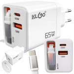 USB univerzalni brzi punjač od 65 W za USB-C Power Delivery telefone