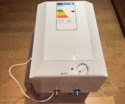 Bojler Gorenje Tikky, 10 l, model iznad sudopera, gotovo nov, jamstvo