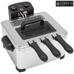 Friteza, kapacitet ulja 5 l, timer, prozorčić za gledanje, snaga 2000