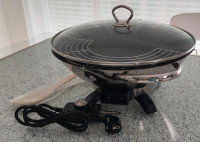 Novi nekorišteni električni party wok "Unold" s dodacima