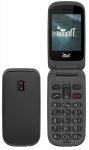 Mobitel MEANIT SENIOR FLIP 1 crni preklopni GSM