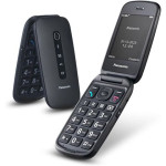 Mobitel PANASONIC KX-TU550EXB crni, preklopni, 4G EMP, otporni, SOS kl
