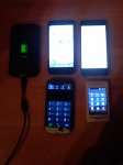 Mobiteli HTC 620, Lenovo Vibe C, Nokia X6, Samsung Pixon  za dijelove.