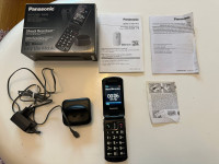 Panasonic preklopni mobitel za starije osobe KX-TU329,velike tipke