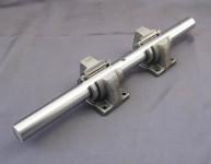 Linearne vođice šipke fi 25mm dužine 380mm 2 linearna ležaja u kućištu