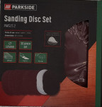 Set brusnih papira 125 mm (30 kom) PARKSIDE – NOVO