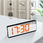 NOVO Digitalni sat/budilica/alarm i pokazivač temperature + 4 AAA bat.