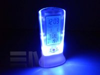 LED svjetleći digitalni sat s alarmom Square clock