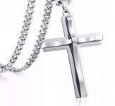 Lancic sa krizicem siva boja