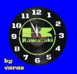 UNIKATNI ZIDNI SAT VAŠEG LJUBIMCA KAWASAKI itd...