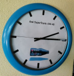 VELIKI REKLAMNI ZIDNI SAT-MADE IN GERMANY-ISPRAVAN