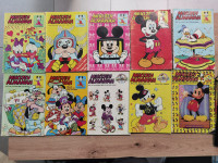 Mikijev almanah - brojevi 250-259 - April 1988. - Januar 1989.