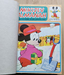 Mikijev Almanah uvezano 12 brojeva, 151 do 162, ekstra očuvano