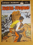 Stari crtani roman strip Zaseda u kanjonu Kaubojski