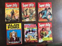 Superstrip 226,230, Billy Bis 17,18, Alan Ford kolorno izdanje, manga