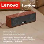 Lenovo stolni zvučnik s dvostrukim načinom povezivanja (USB/BT)