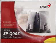 Zvučnici Genius SP-Q06S za računalo, mobitel, televizor