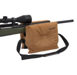Allen X-Focus punjena vreća/oslonac za pucanje s klupe, coyote/crni