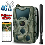 HC801Pro Prijenos UŽIVO Lovačka Kamera APP Aplikacija Live Stream 4G