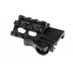 LEAPERS QD ANGLE MOUNT TRIPLE RAIL 3-SLOT