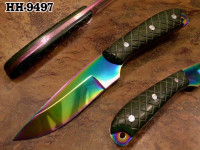 Nož KMA DAMASCUS TITANIUM-ručni rad-USA