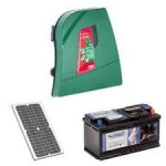 SOLARNI PASTIR KOMPLET "PROFESSIONAL" sa žicom i izolatorima- do 5.5km