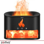Zortiva ultrazvučni aroma difuzor i ovlaživač 250 ml s efektom plamena