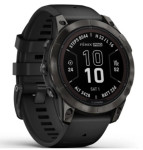 GARMIN Fenix 7 PRO Sapphire SOLAR Carbon Gray/DLC Titanium-47mm
